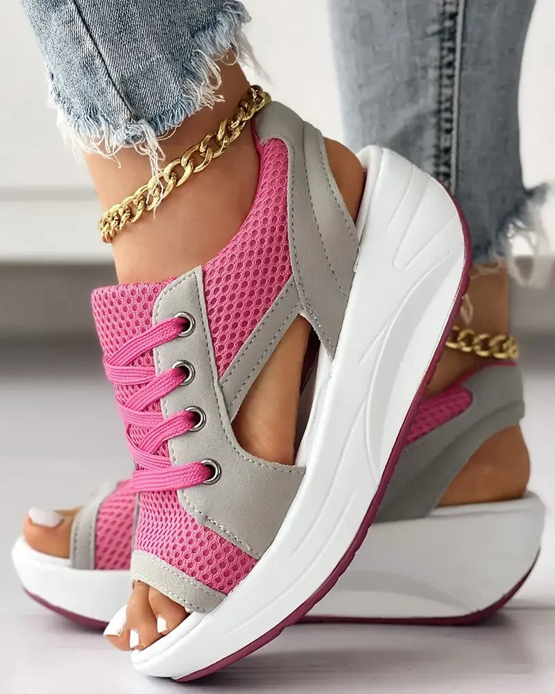 Sneakerpalace| Moderne platform sneakers til kvinder med chunky look
