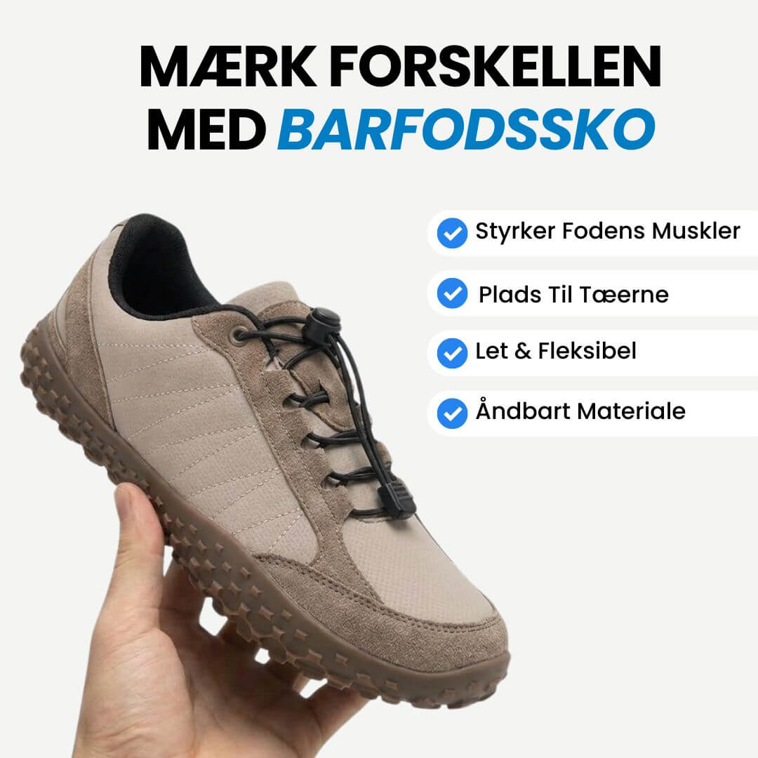 Sneakerpalace| Ease – Barfodssko til hverdagen med naturlig pasform