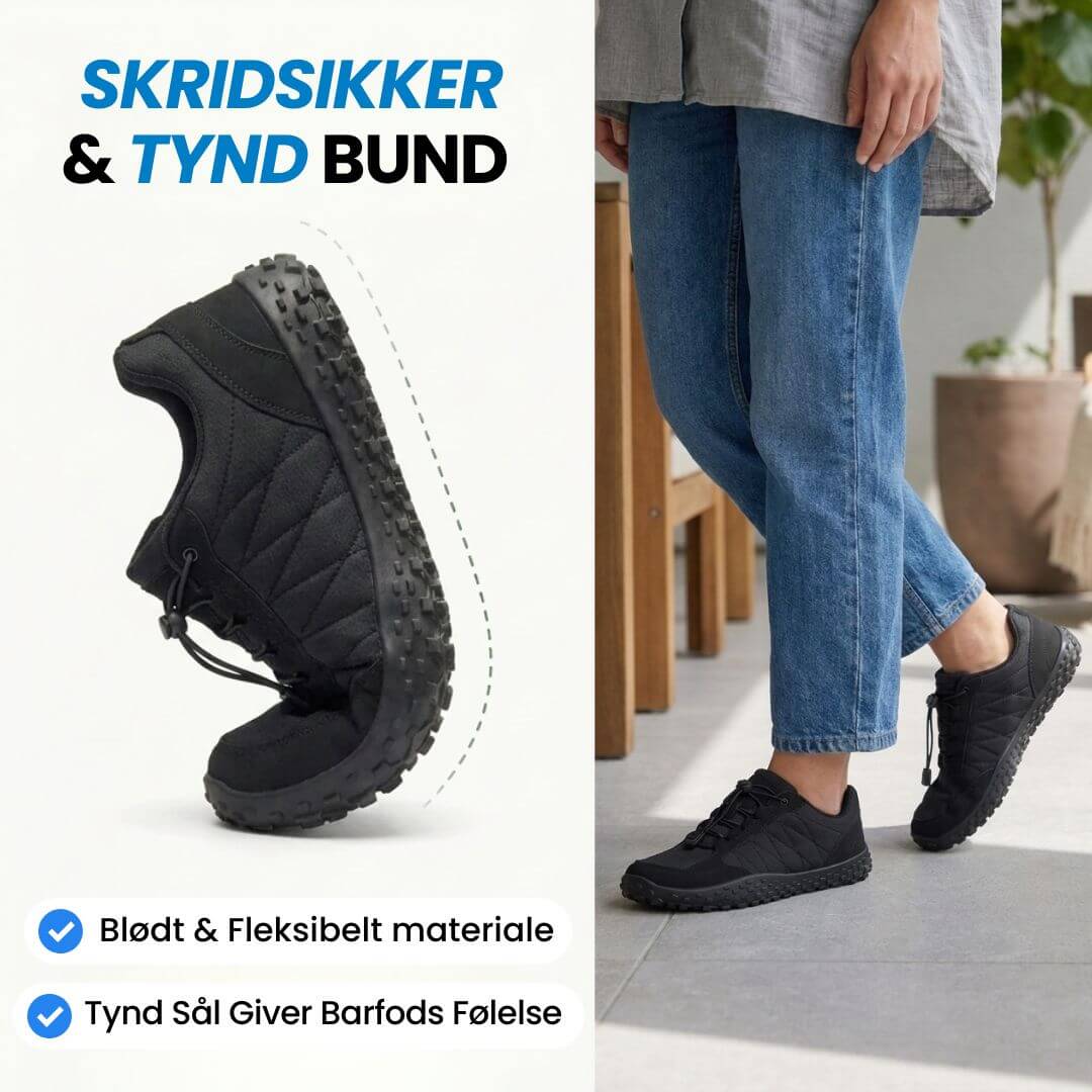 Sneakerpalace| Ease – Barfodssko til hverdagen med naturlig pasform
