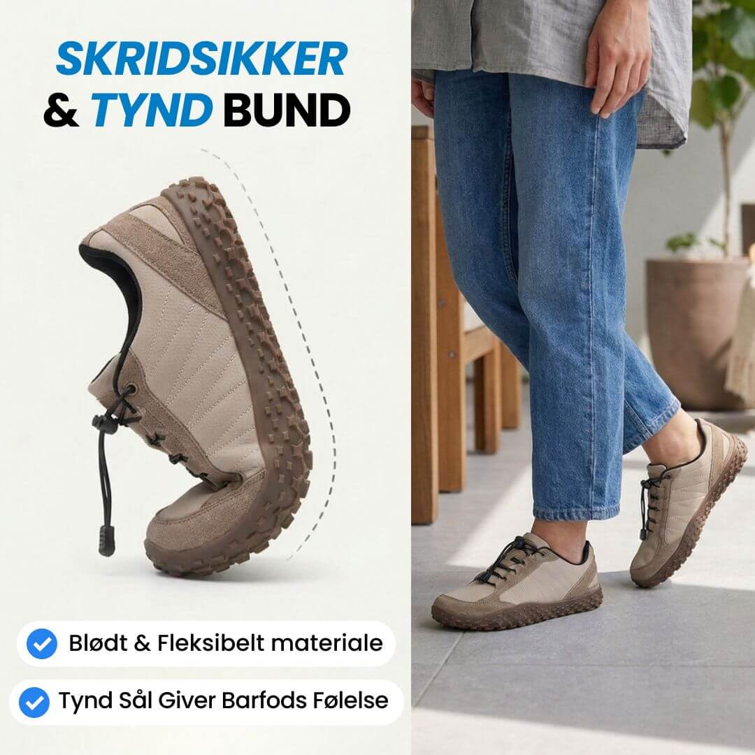 Sneakerpalace| Ease – Barfodssko til hverdagen med naturlig pasform