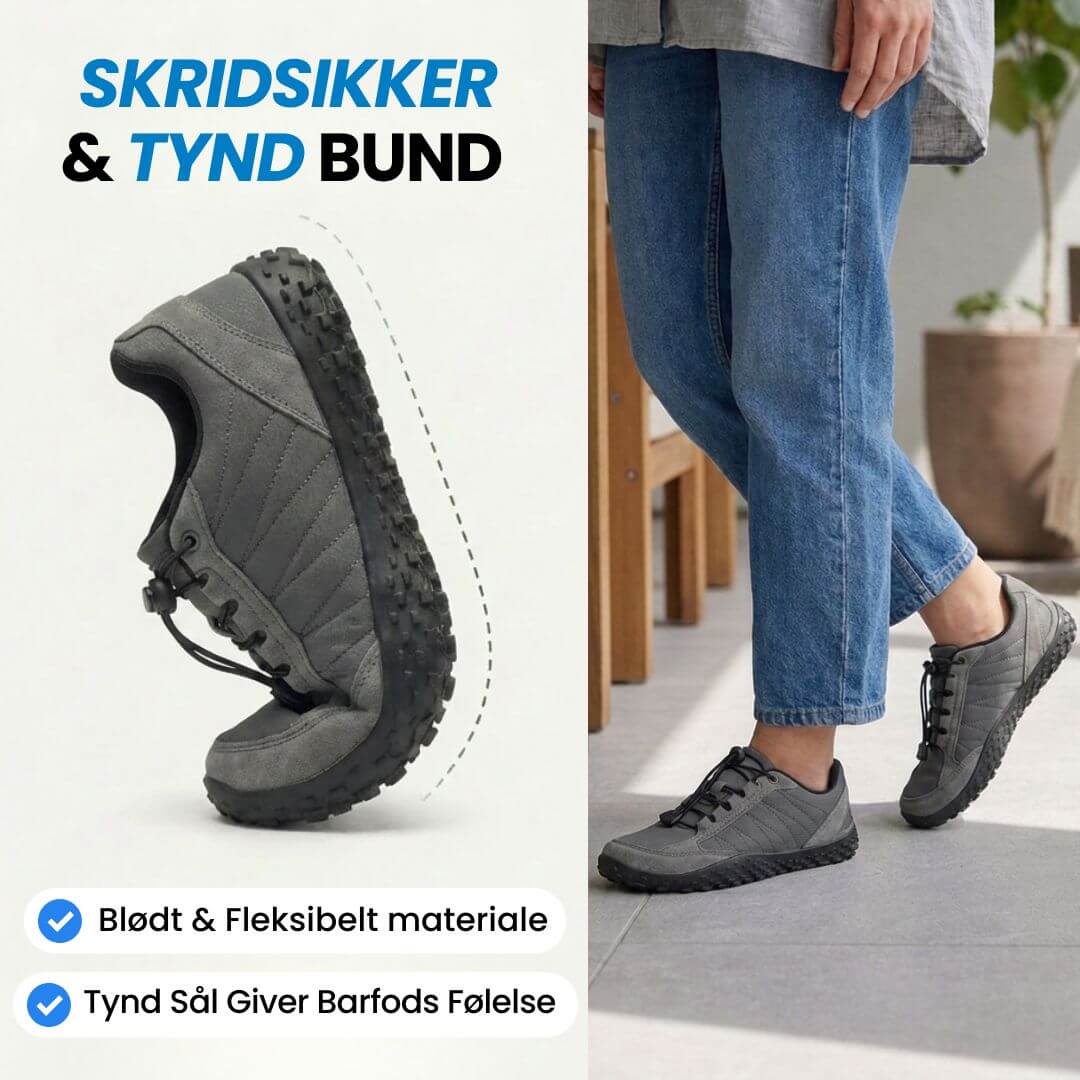 Sneakerpalace| Ease – Barfodssko til hverdagen med naturlig pasform