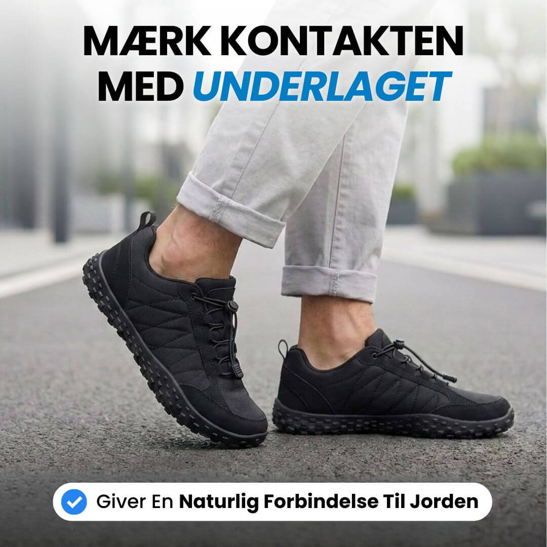 Sneakerpalace| Ease – Barfodssko til hverdagen med naturlig pasform