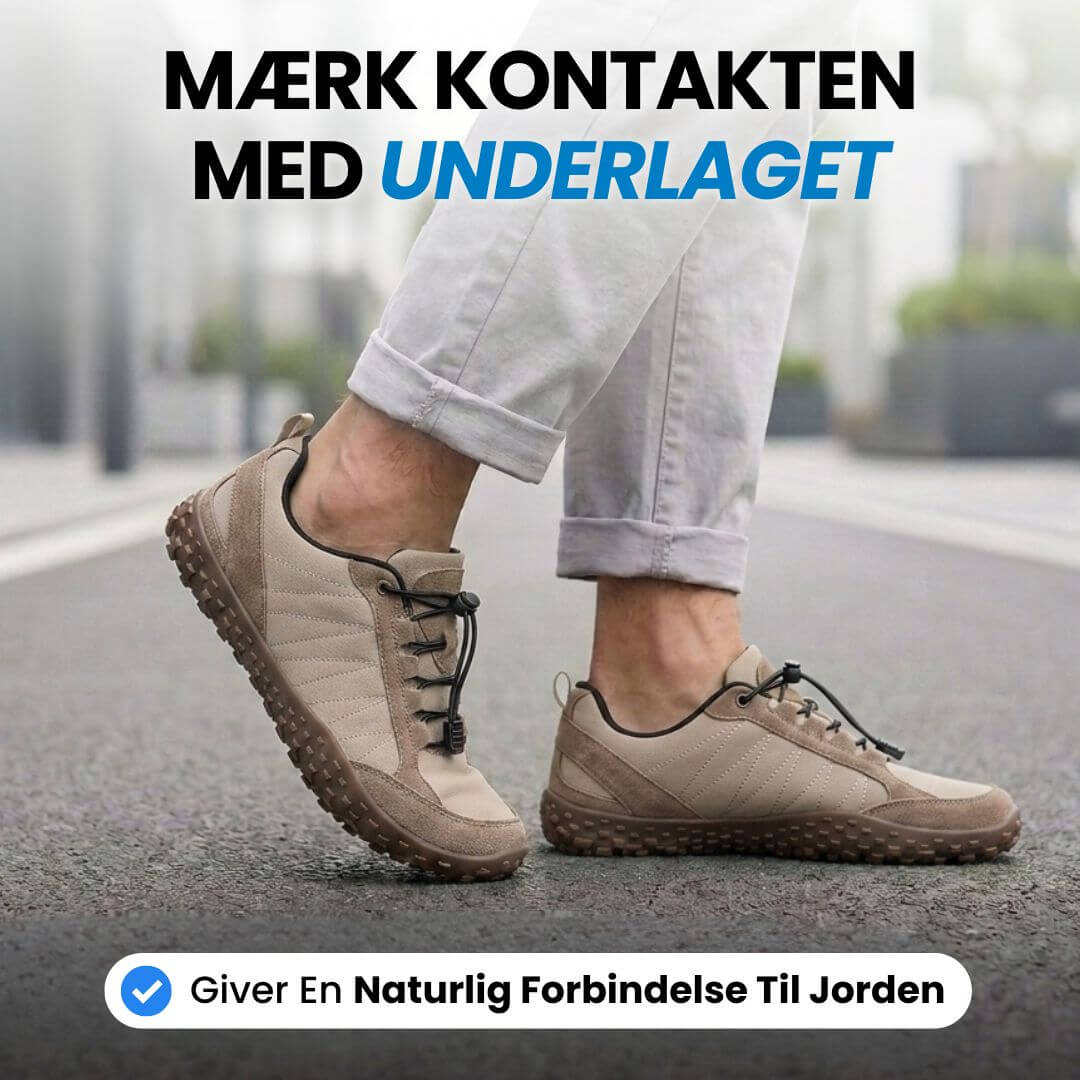 Sneakerpalace| Ease – Barfodssko til hverdagen med naturlig pasform