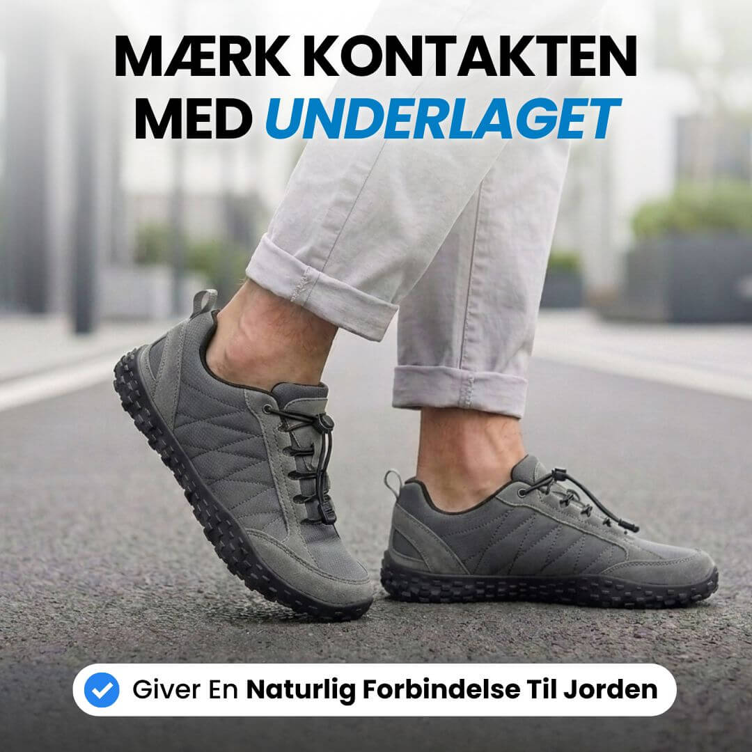 Sneakerpalace| Ease – Barfodssko til hverdagen med naturlig pasform