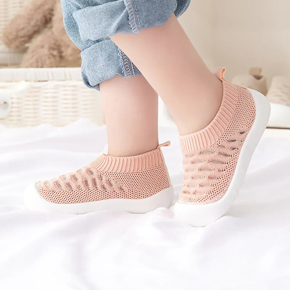 Sneakerpalace| Skridsikre baby mesh-sko til de mindste – letvægt og åndbare