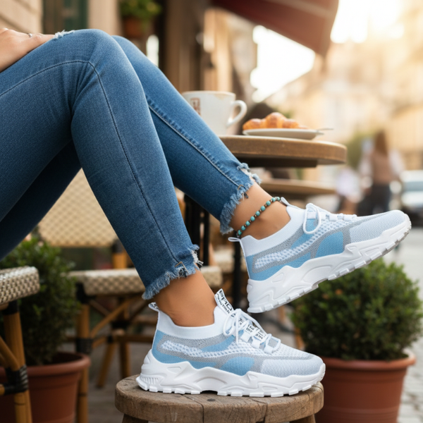 Sneakerpalace| Åndbare komfortable sommertøfler til kvinder