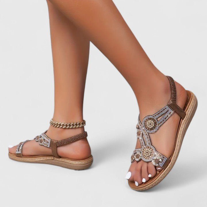 Sneakerpalace| Sonja – Sandaler med åbent design og flot drapering