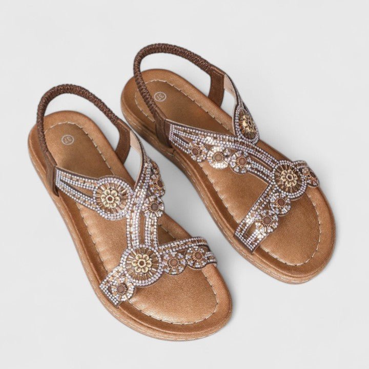 Sneakerpalace| Sonja – Sandaler med åbent design og flot drapering