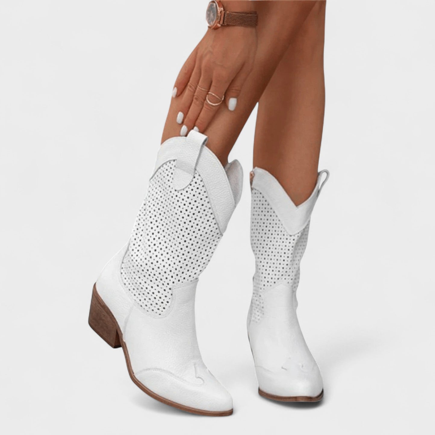 Sneakerpalace| Anna – Cowboystøvler med klassisk vestlig stil
