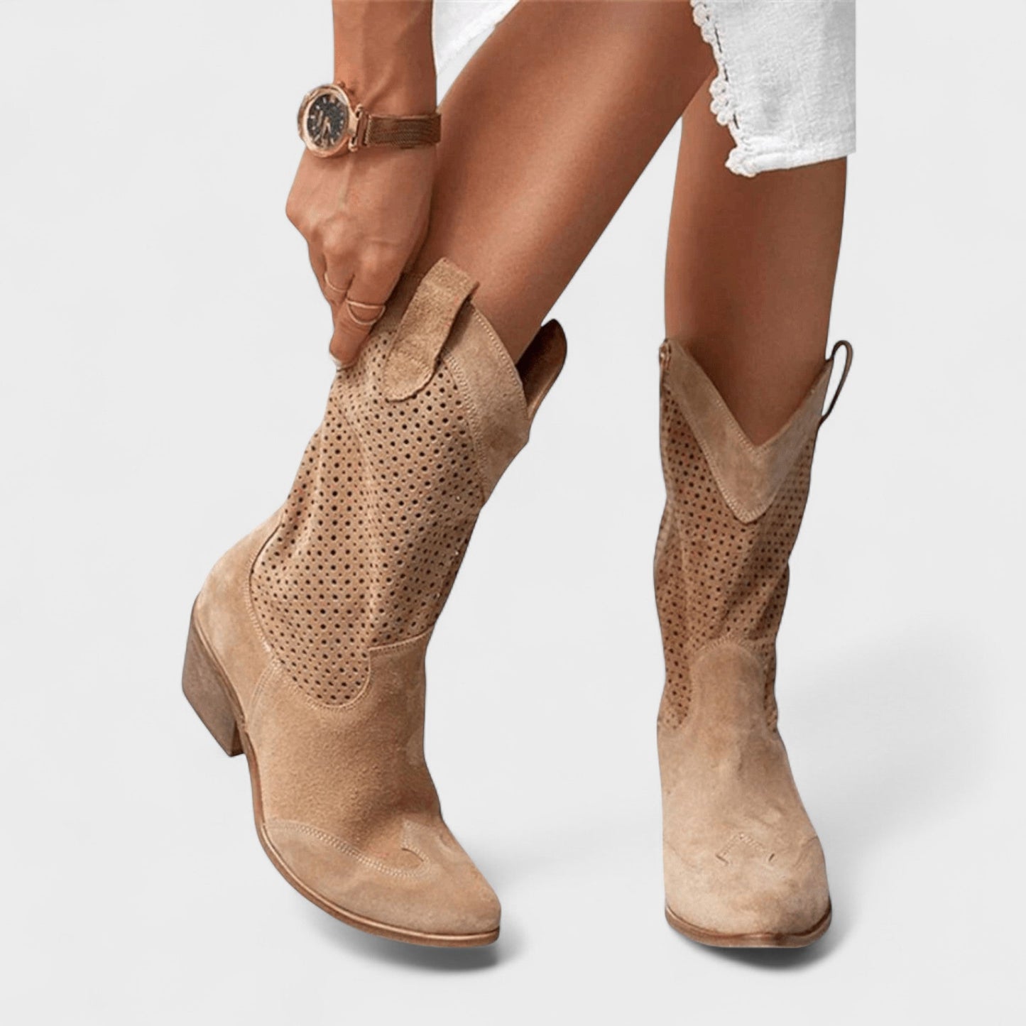 Sneakerpalace| Anna – Cowboystøvler med klassisk vestlig stil