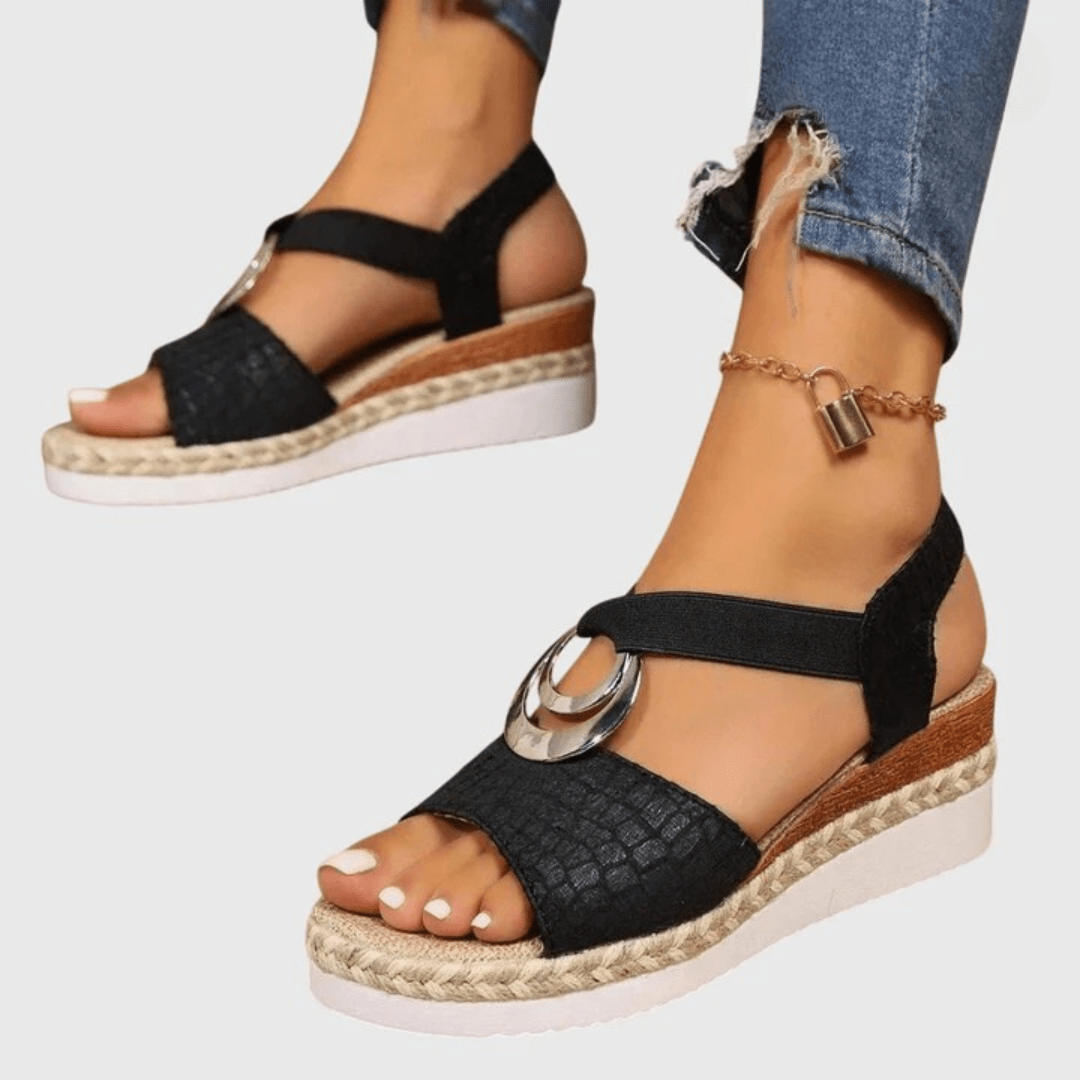 Sneakerpalace| Yvonne – Sandaler med solid platform og god stabilitet