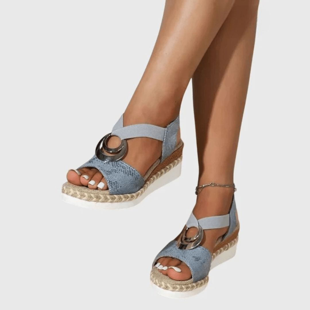Sneakerpalace| Yvonne – Sandaler med solid platform og god stabilitet