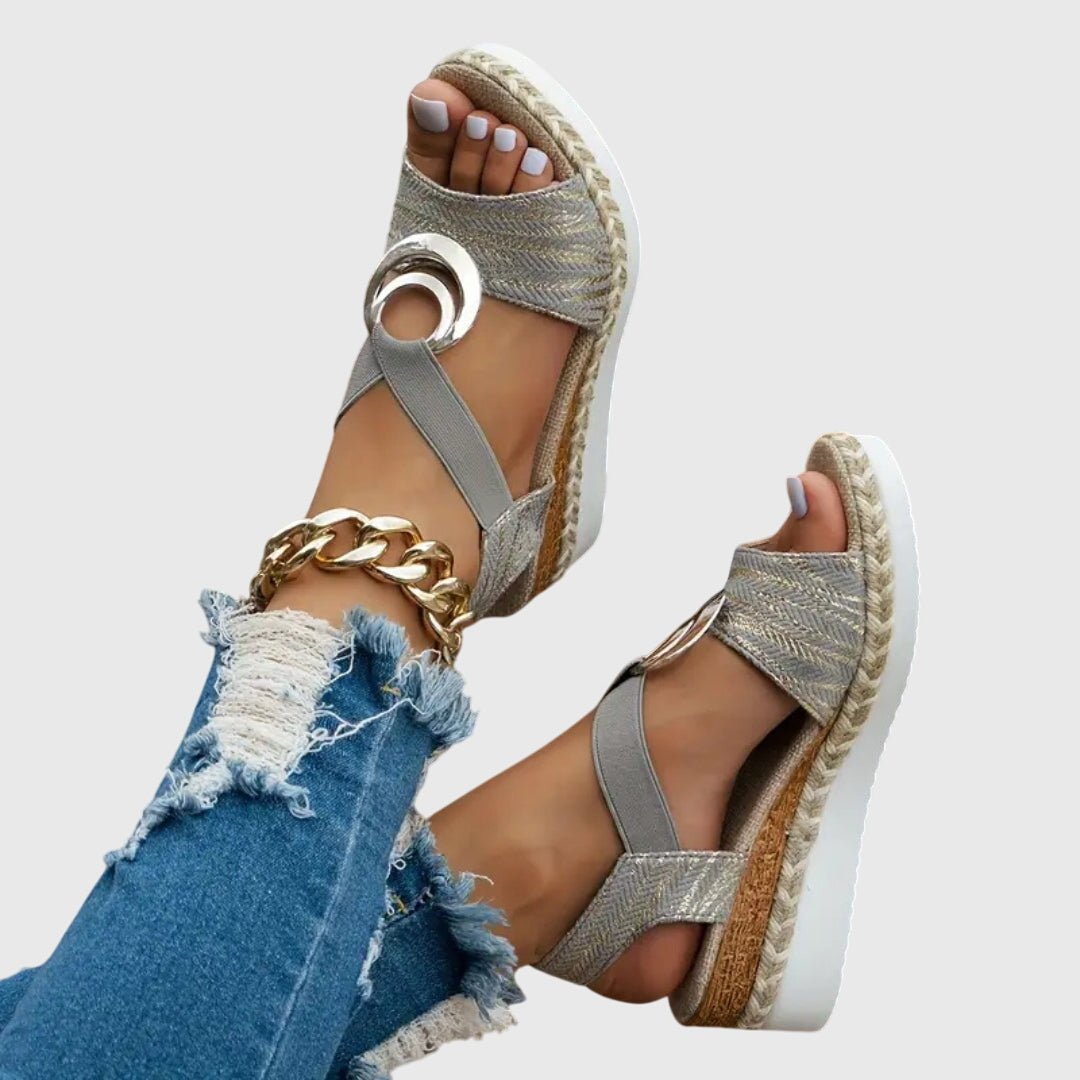 Sneakerpalace| Yvonne – Sandaler med solid platform og god stabilitet