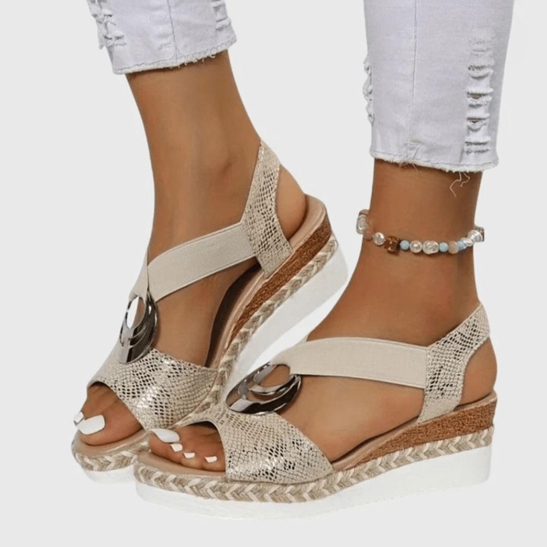 Sneakerpalace| Yvonne – Sandaler med solid platform og god stabilitet