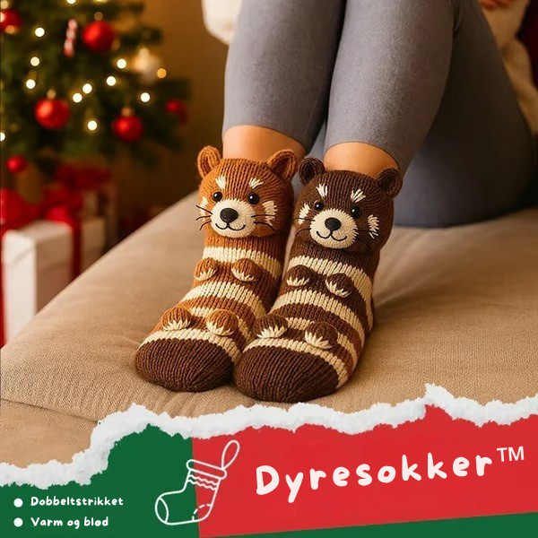 Sneakerpalace| Finn – Sjove highland ko-sokker med fluffy design