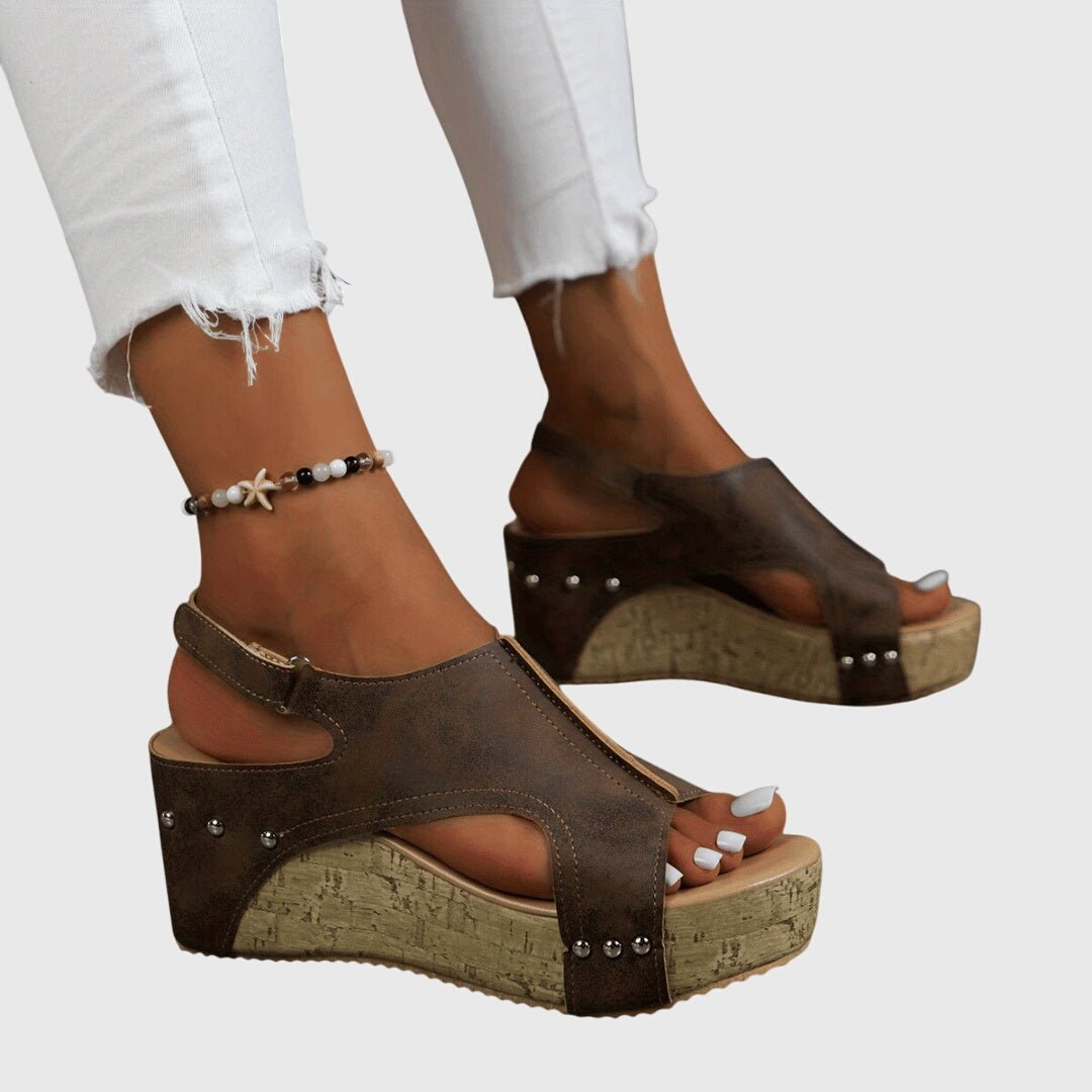 Sneakerpalace| Birgitte – Ortopædiske sandaler med dobbelt rem