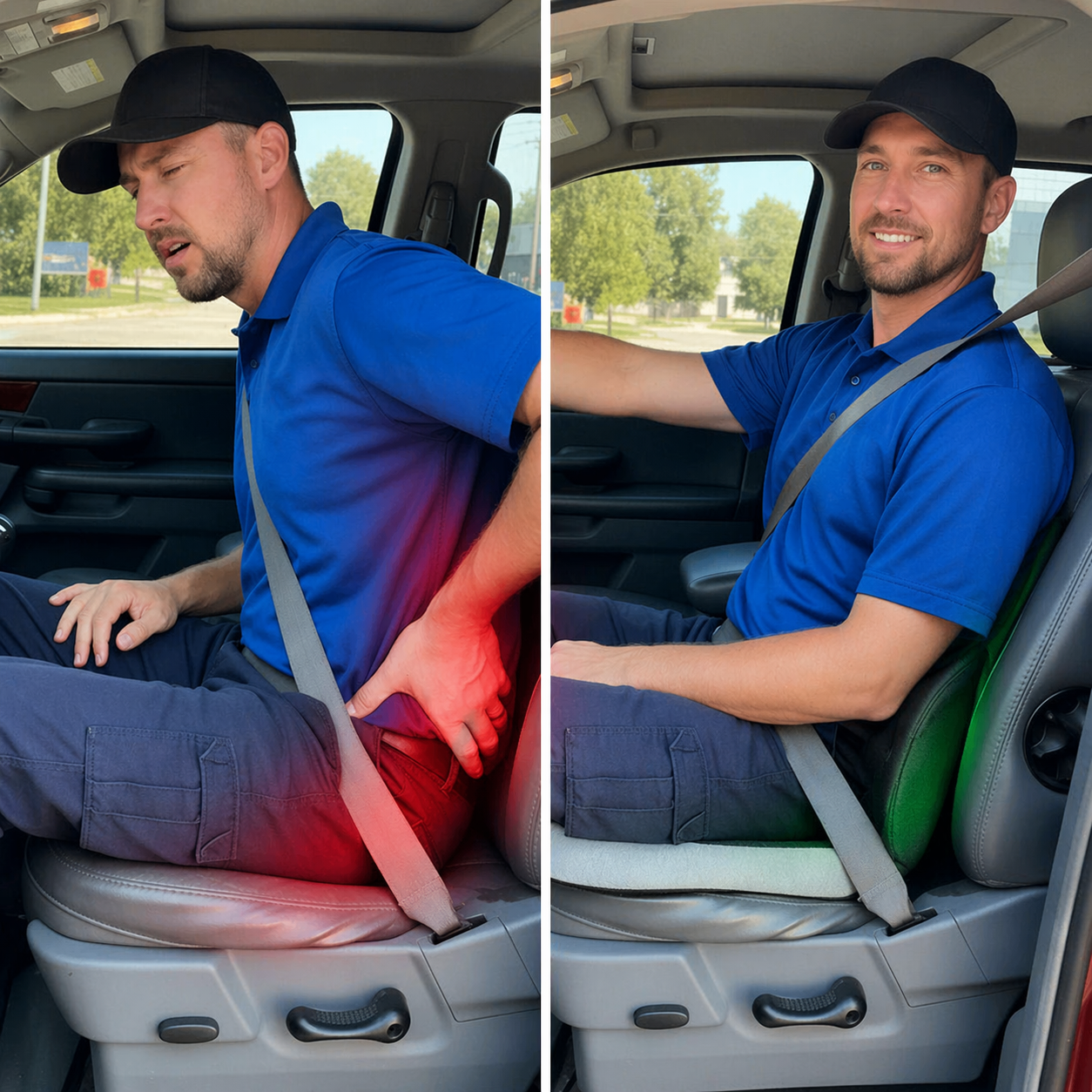 Sneakerpalace| StøttePude – Ergonomisk siddepude til lindring af rygsmerte