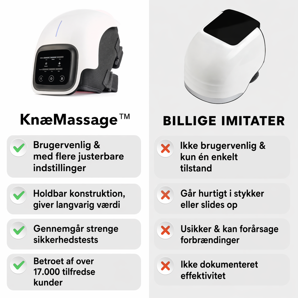 Sneakerpalace| KnæMassage – Lindrende varme til knæleddet