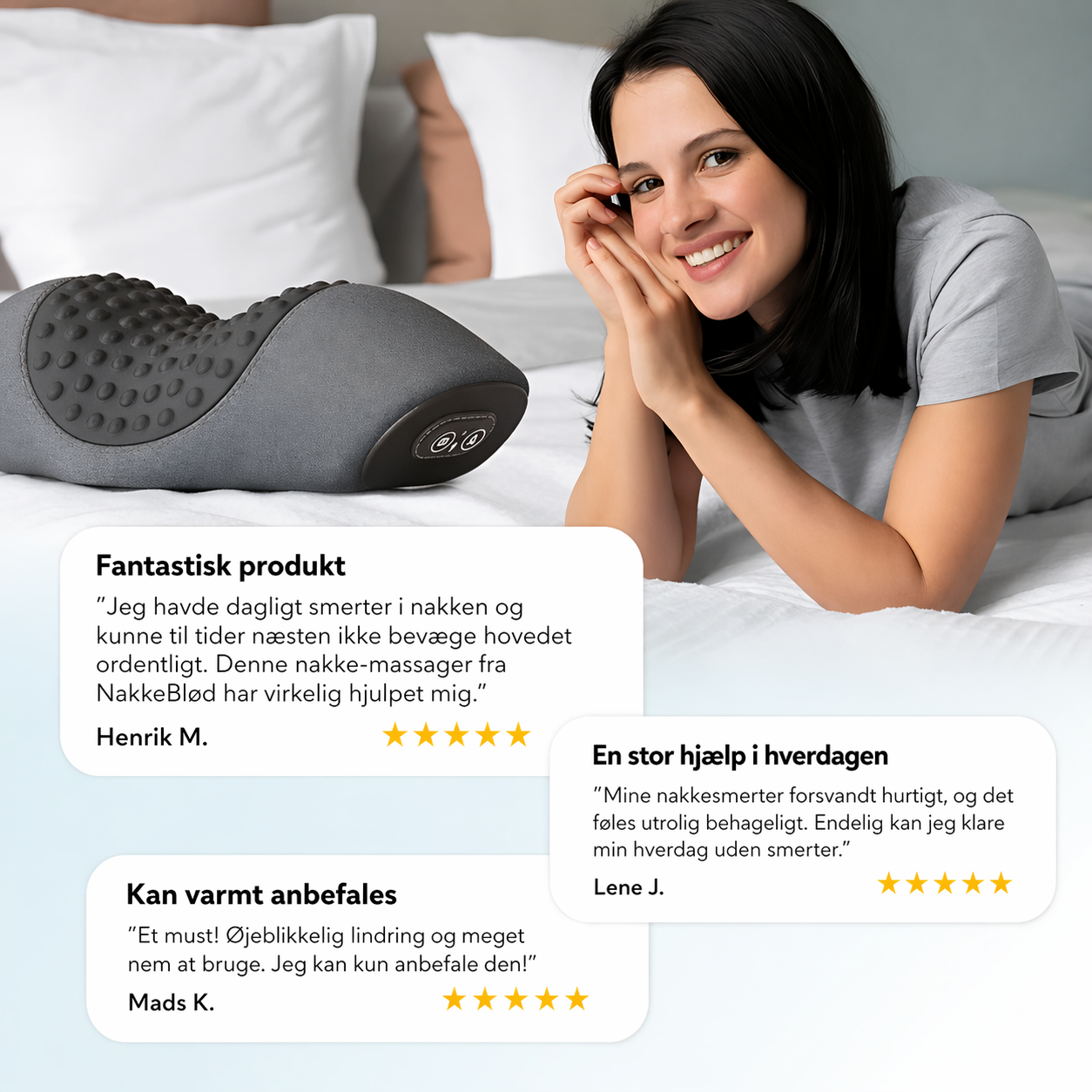 Sneakerpalace| NakkeBlød – Elektrisk pude til afslapning af nakken