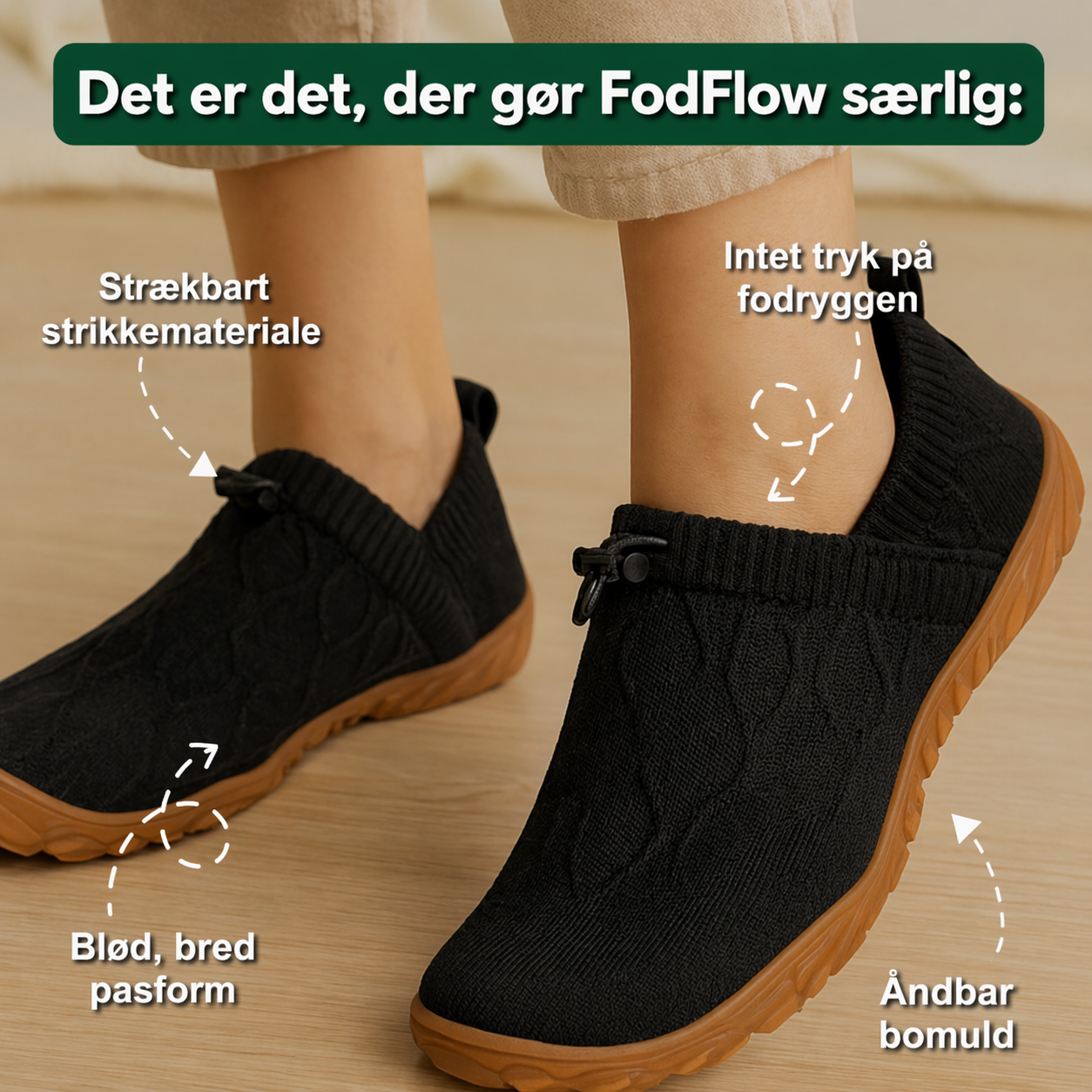 Sneakerpalace| FodFlow – Barfodssko der forbedrer cirkulationen