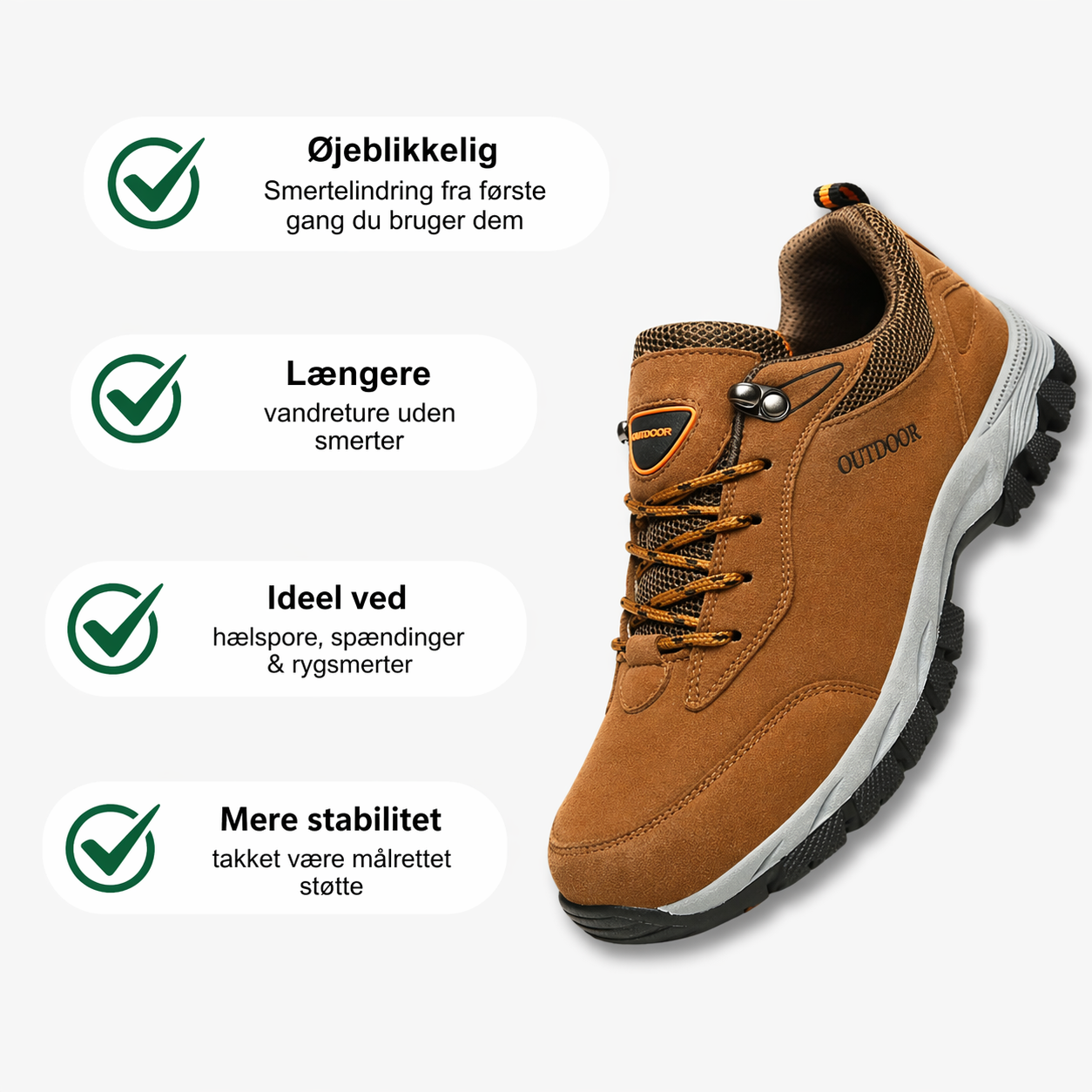 Sneakerpalace| VandreStøtte – Komfortable sko til lange gåture