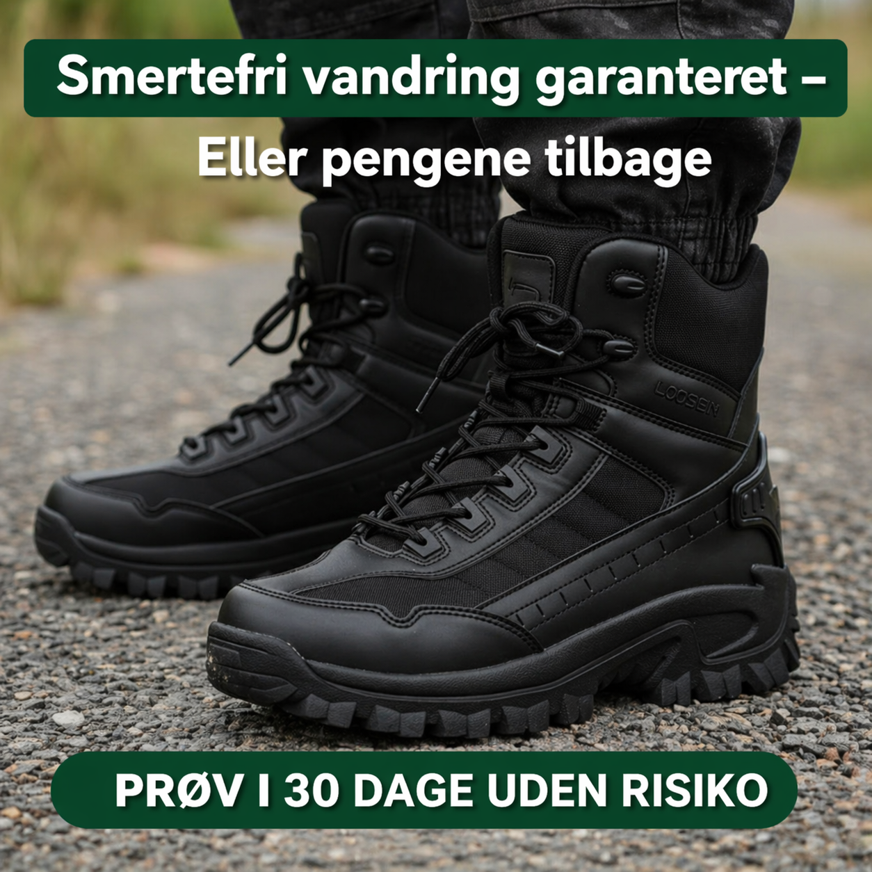 Sneakerpalace| VandreSikker – Vandtækte sko med stabil støtte til vandring