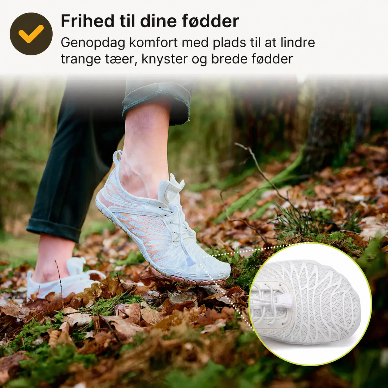Sneakerpalace| NaturSkridt – Ergonomiske barfodssko til naturlig gang