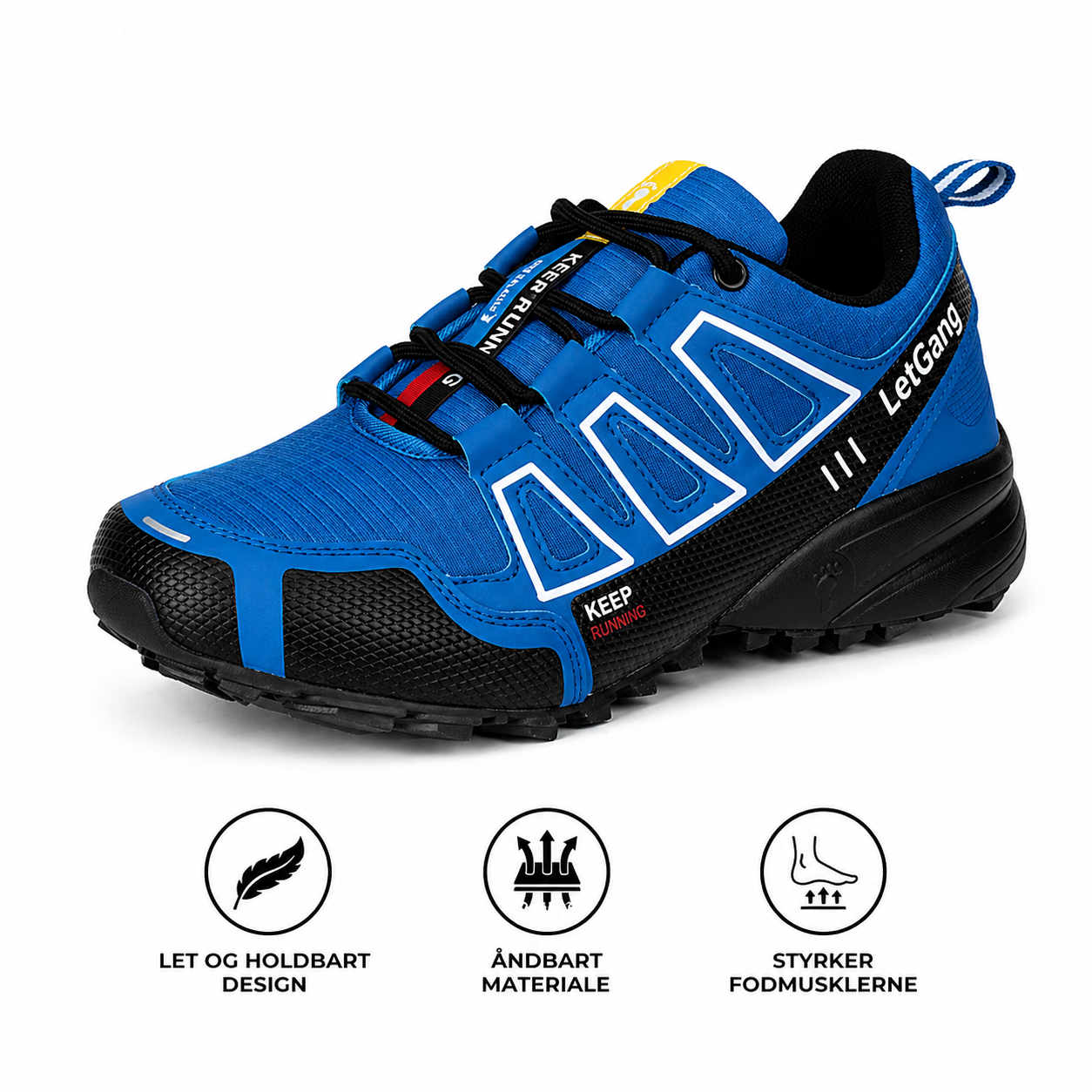 Sneakerpalace| LetGang Grøn – Ergonomiske komfortsko i grøn