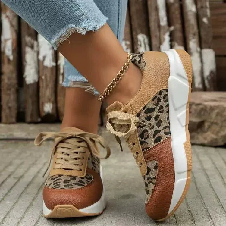 Sneakerpalace| Crissa – Stilfulde sko med dyreprint og personlighed