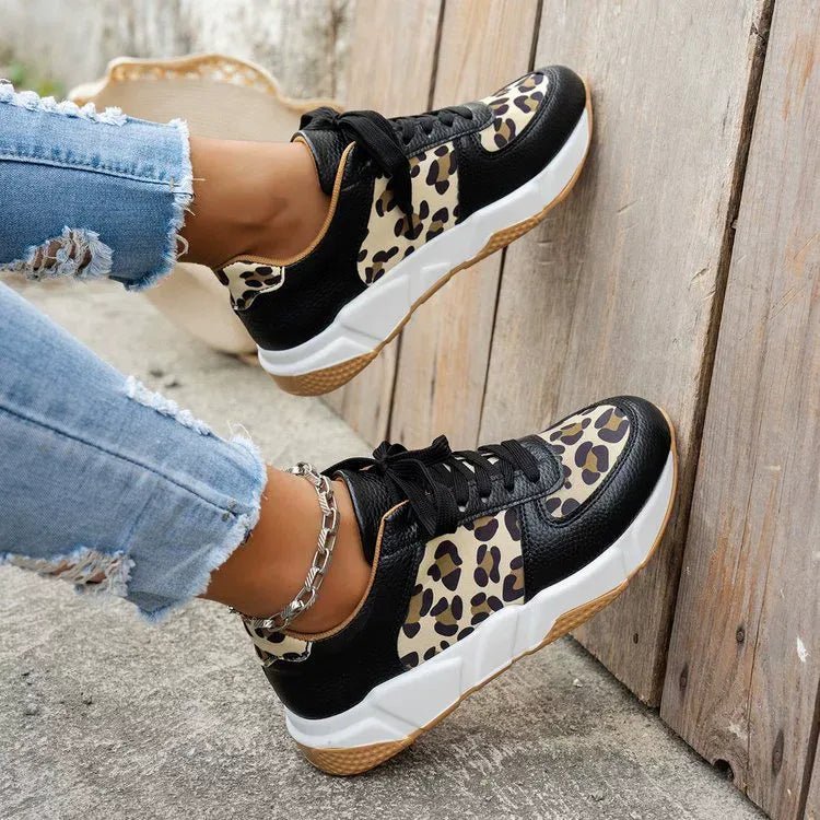 Sneakerpalace| Crissa – Stilfulde sko med dyreprint og personlighed