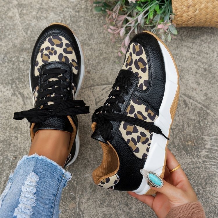 Sneakerpalace| Crissa – Stilfulde sko med dyreprint og personlighed