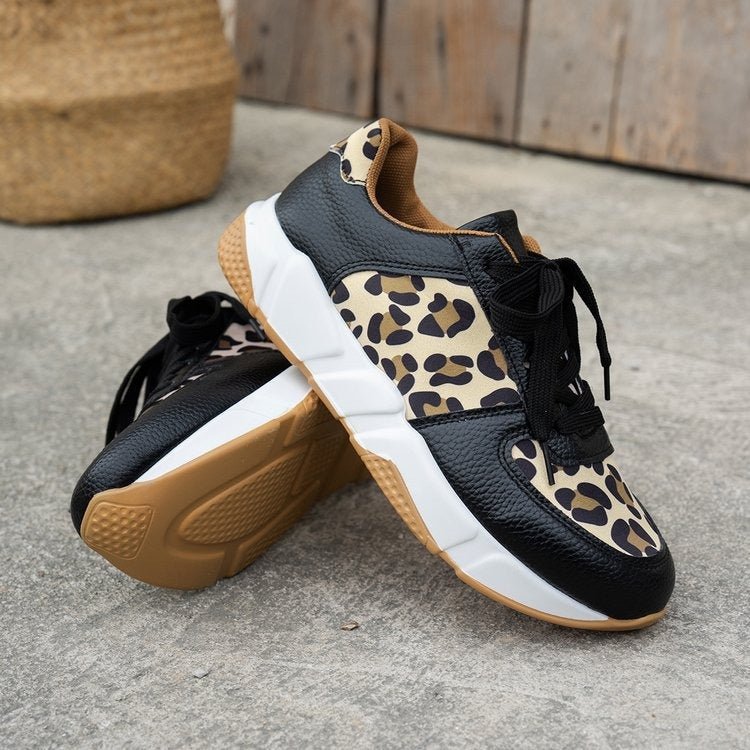 Sneakerpalace| Crissa – Stilfulde sko med dyreprint og personlighed
