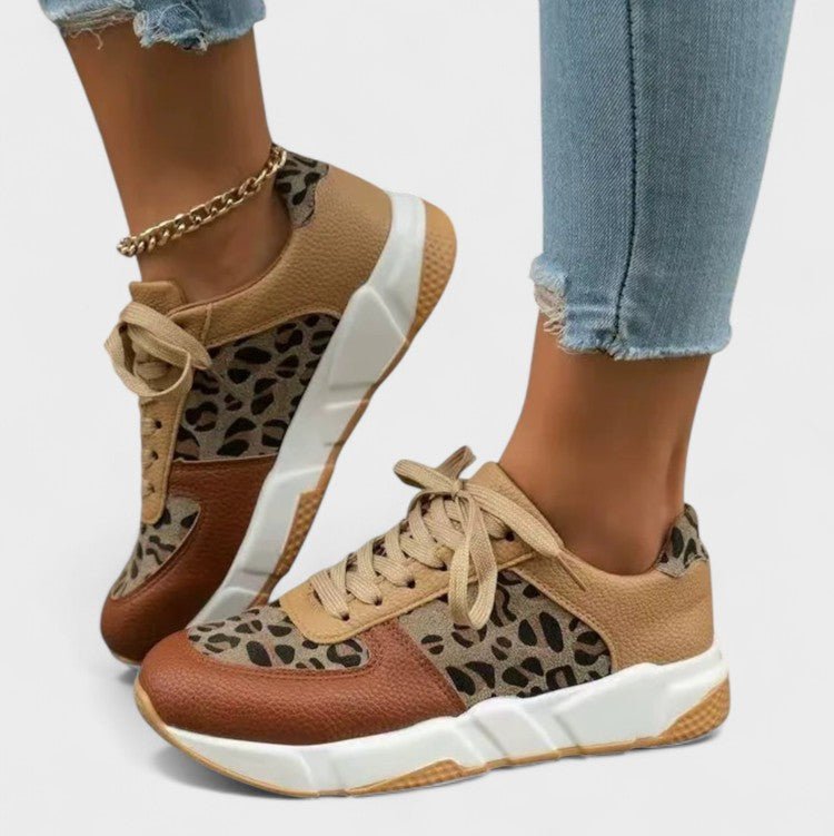 Sneakerpalace| Crissa – Stilfulde sko med dyreprint og personlighed