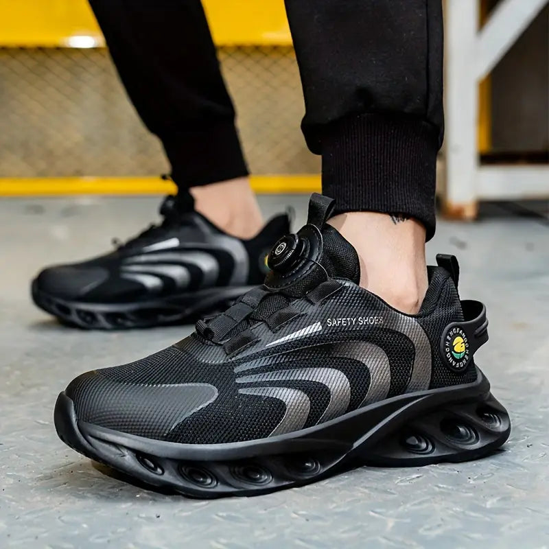 Sneakerpalace| Ergonomisk herresko med reflekterende detaljer og roterende spænde