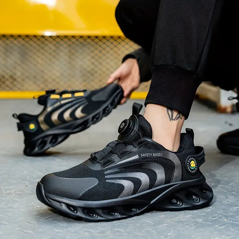 Sneakerpalace| Ergonomisk herresko med reflekterende detaljer og roterende spænde