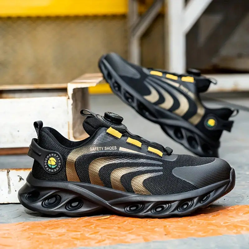 Sneakerpalace| Ergonomisk herresko med reflekterende detaljer og roterende spænde