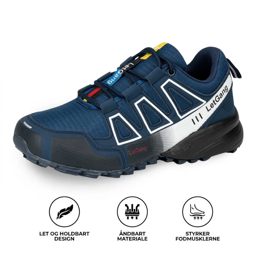 Sneakerpalace| LetGang Blå – Ergonomiske komfortsko i blå farve