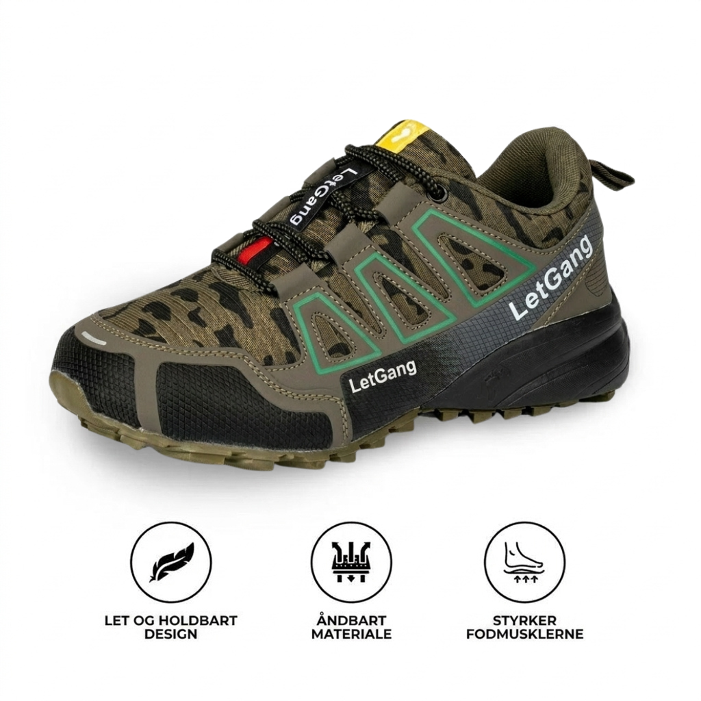 Sneakerpalace| LetGang Sort-Hvid – Ergonomiske komfortsko