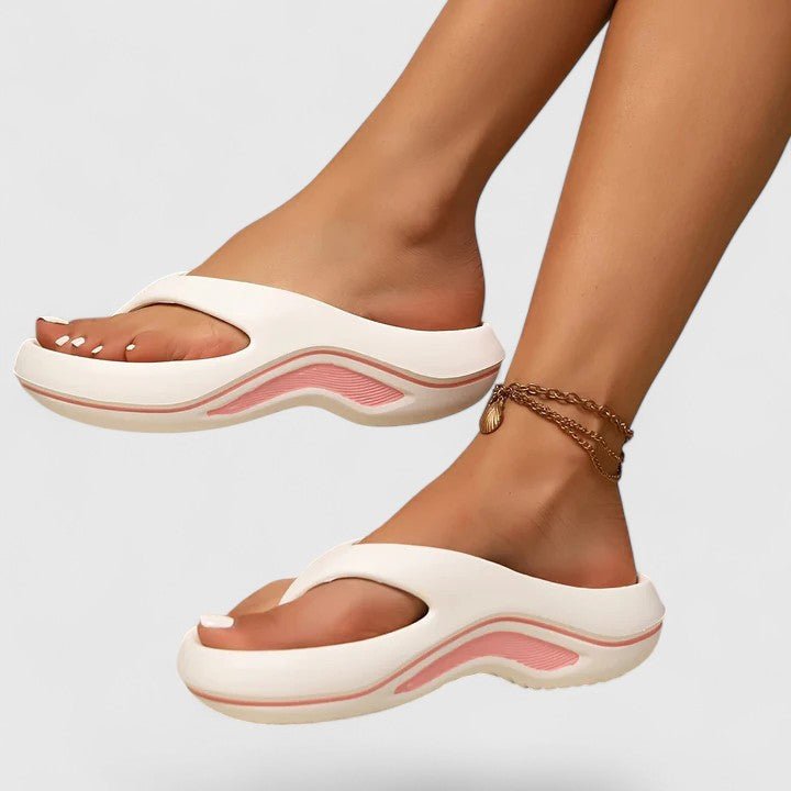 Sneakerpalace| Sigrid – Sandaler med kontraststik og dekorativt design