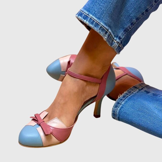 Sneakerpalace| Ellen – Højhælede sandaler med elegant rem-design