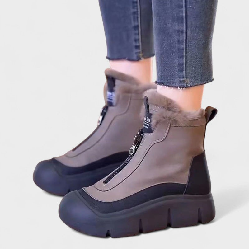 Sneakerpalace| Freja – Støvler med højt skaft og slim-fit design