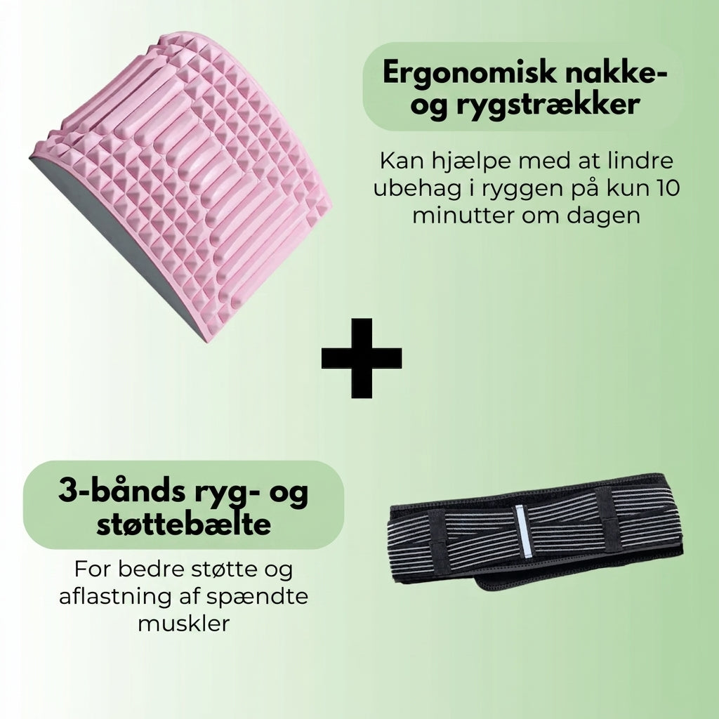 Sneakerpalace| 3-Bånd Rygbælte – Maksimal støtte og smertelindring
