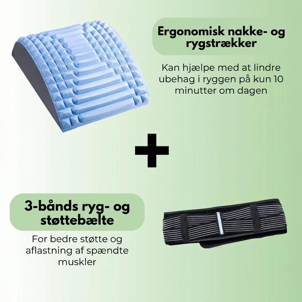 Sneakerpalace| 3-Bånd Rygbælte – Maksimal støtte og smertelindring