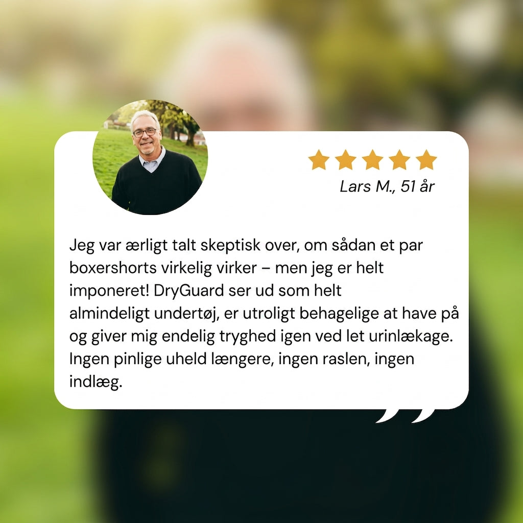 Sneakerpalace| DryGuard – Inkontinens boxershorts til mænd