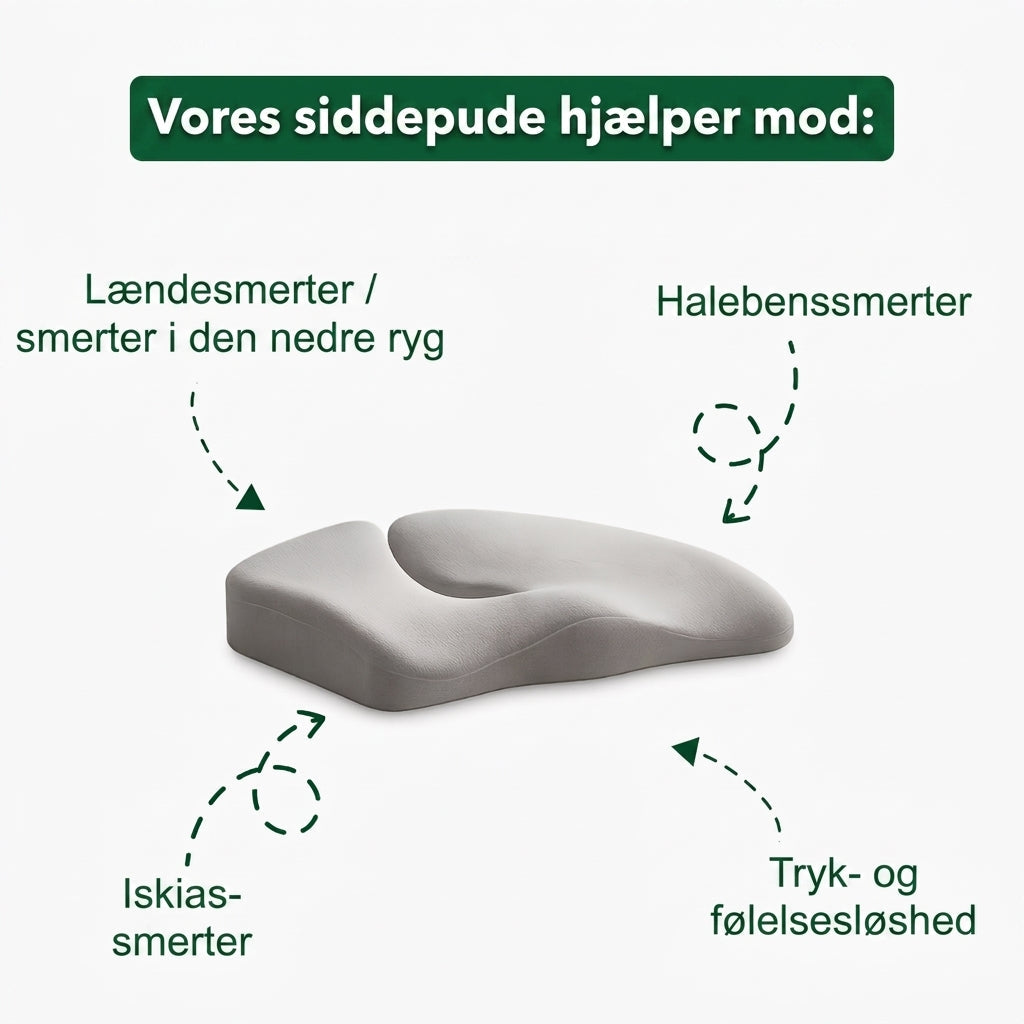 Sneakerpalace| SiddeKomfort – Komfortabel siddestøtte til ryg og hofte