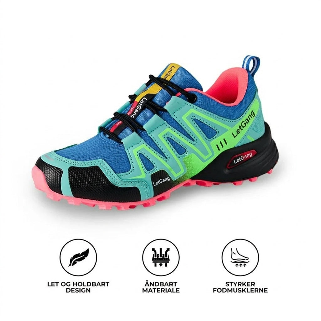 Sneakerpalace| LetGang Sort-Hvid – Ergonomiske komfortsko