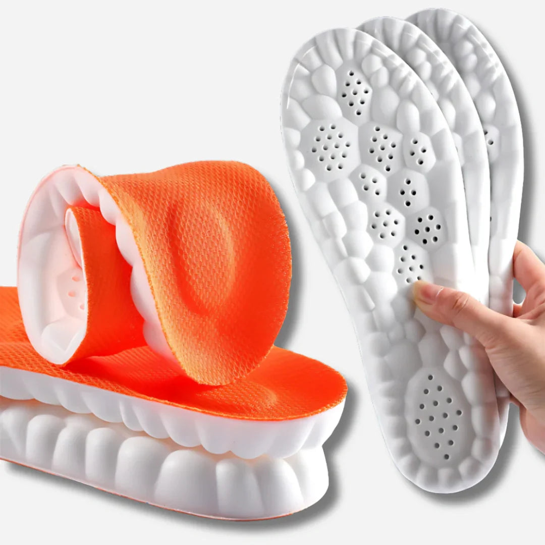 Sneakerpalace| Ortopædisk premium indlægssål med memory foam og massagepunkter