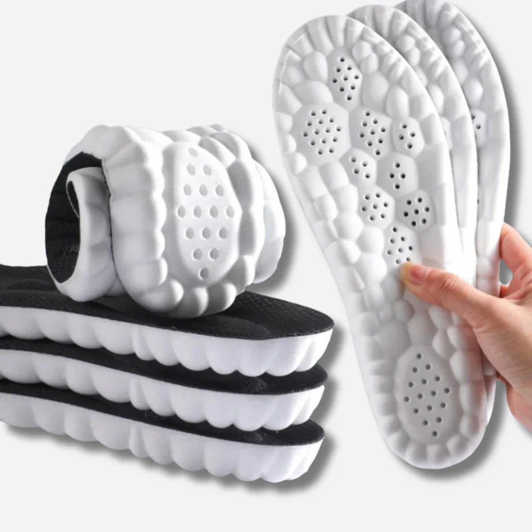 Sneakerpalace| Ortopædisk premium indlægssål med memory foam og massagepunkter