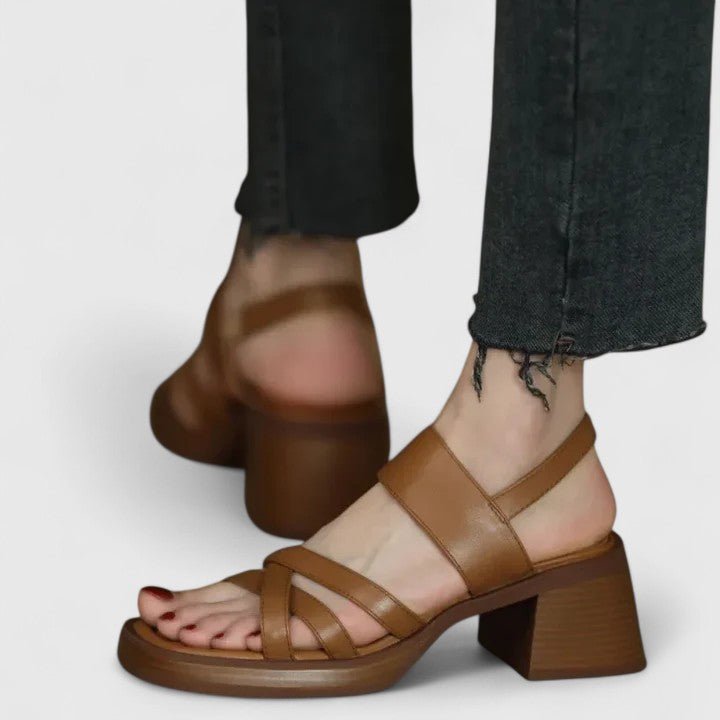 Sneakerpalace| Grethe – Sandaler med lukket tå og åbent hæl