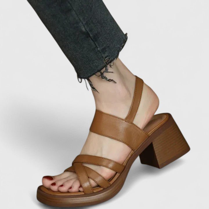 Sneakerpalace| Grethe – Sandaler med lukket tå og åbent hæl